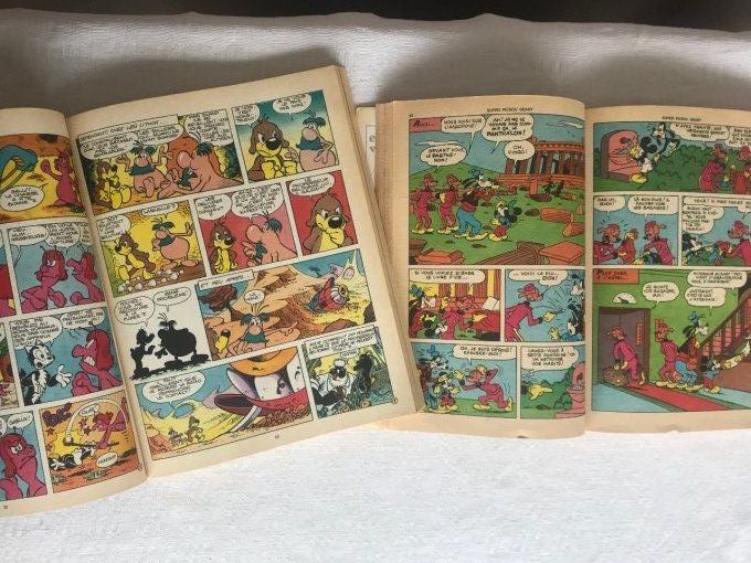 Pour amateur de BD vintage, Super Picsou géant, Pif super géant et 5 Spirou magazine