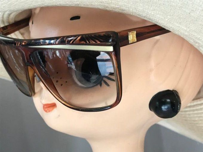 Lunettes de soleil vintage de chez Laura Biagiotti, Italie